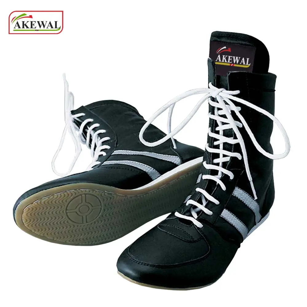 Zapatos de boxeo de cuero genuino hechos a medida para hombres, diferentes colores, lucha libre