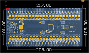 50CH 12V/24V <strong>RS485</strong> Electronic Locker Storage Cabinet Security RFID <strong>Access</strong> <strong>Control</strong> <strong>System</strong> OEM Customizable <strong>Control</strong> Board <strong>TCP</strong> - Product Image 3