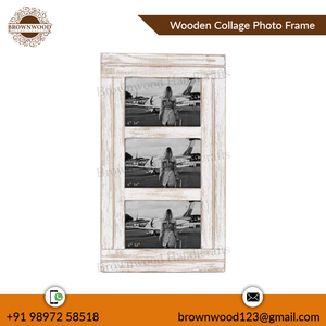 Gỗ trang trí xoài gỗ cắt dán khung ảnh 5x7 4x6 8x10 A4 A3 A2 A1 tùy chỉnh kích thước khung ảnh Wall Mount trang trí nội thất giá rẻ giá - Product Image 4