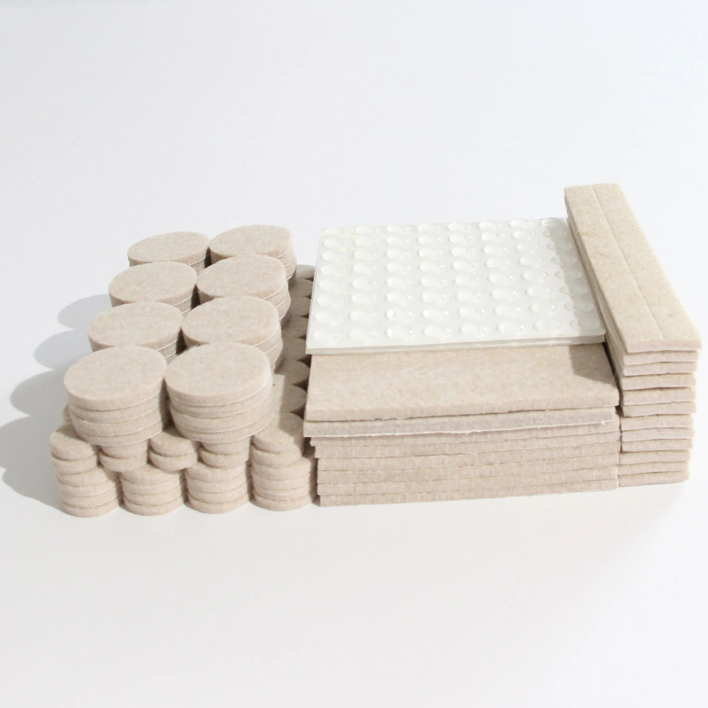 Cuscinetti per mobili in feltro autoadesivi assortiti personalizzati protezione per Pad in feltro adesivo