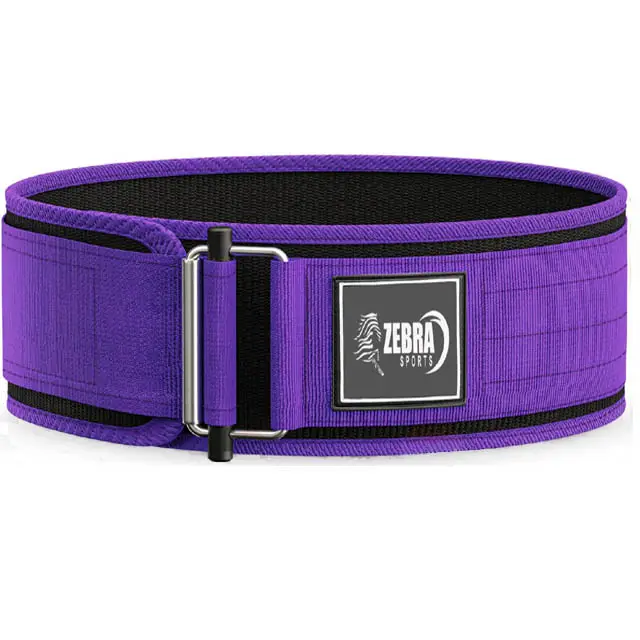 Custom Logo High Quality 4 inch Nylon Premium Back Support Weightlifting Power lifting Belts Wholesale Prices