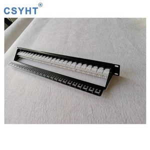 1u UTP CAT6 24 Ports Network <strong>Patch</strong> <strong>Panel</strong> Used for Communication Network for <strong>Patch</strong> Cord Connection and Management - Product Image 2