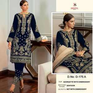 パキスタンインドのウェディングドレス刺Embroideredコレクションパーティーウェア最新スタイルの服ShalwarKameez売れ筋 - Product Image 2