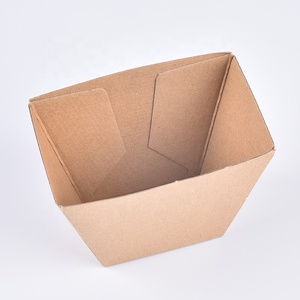 可堆肥的牛皮纸托盘矩形未印刷牛皮纸食品托盘 - Product Image 3