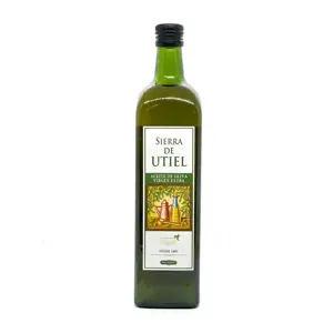 First cold pressed Spanish Gourmet 1L glass bottle for seasoning & cooking Extra Virgin Olive Oil