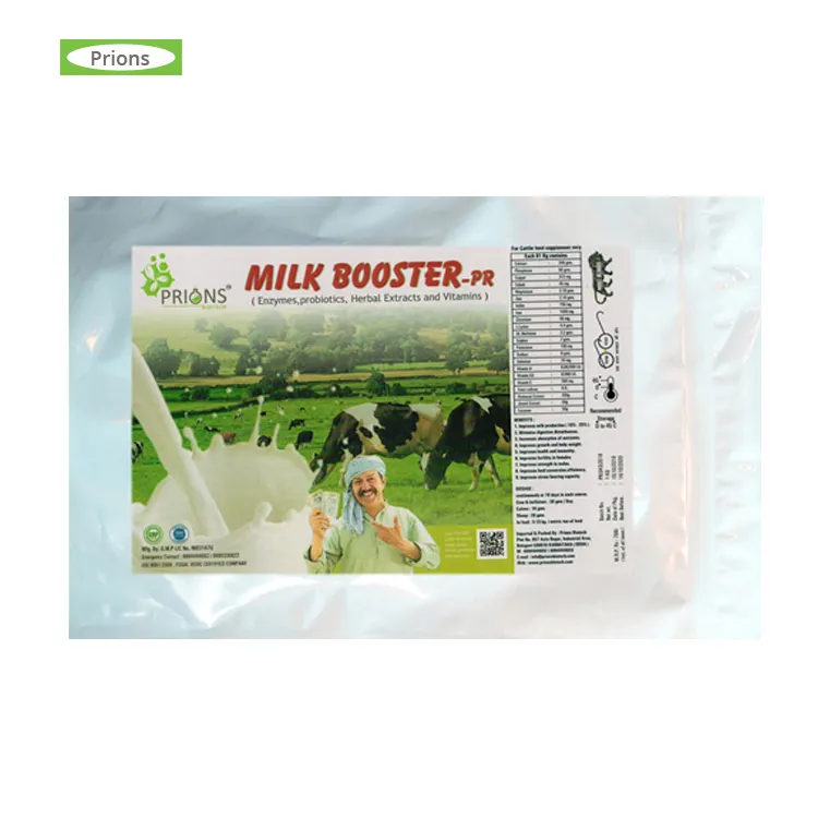 Latte Booster Integratore Mangimi Bovini PR per Promuovere La Buona Salute e L'immunità