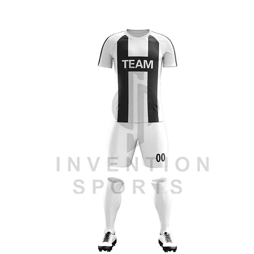 Uniforme de fútbol de punto, ropa deportiva personalizada OEM, impresión por sublimación de poliéster, secado rápido