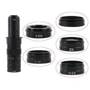 0.35X 1X 0.5X 2.0X辅助Barlow物镜，用于120X/180X/300X C卡口10A数字单眼显微镜 - Product Image 4
