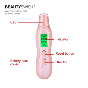 Facial Moisture Oil Tester 0~99.9% with Digital LCD Skin <strong>Sensor</strong> Analyzer Display for <strong>Detection</strong> Skin Condition - Product Image 3