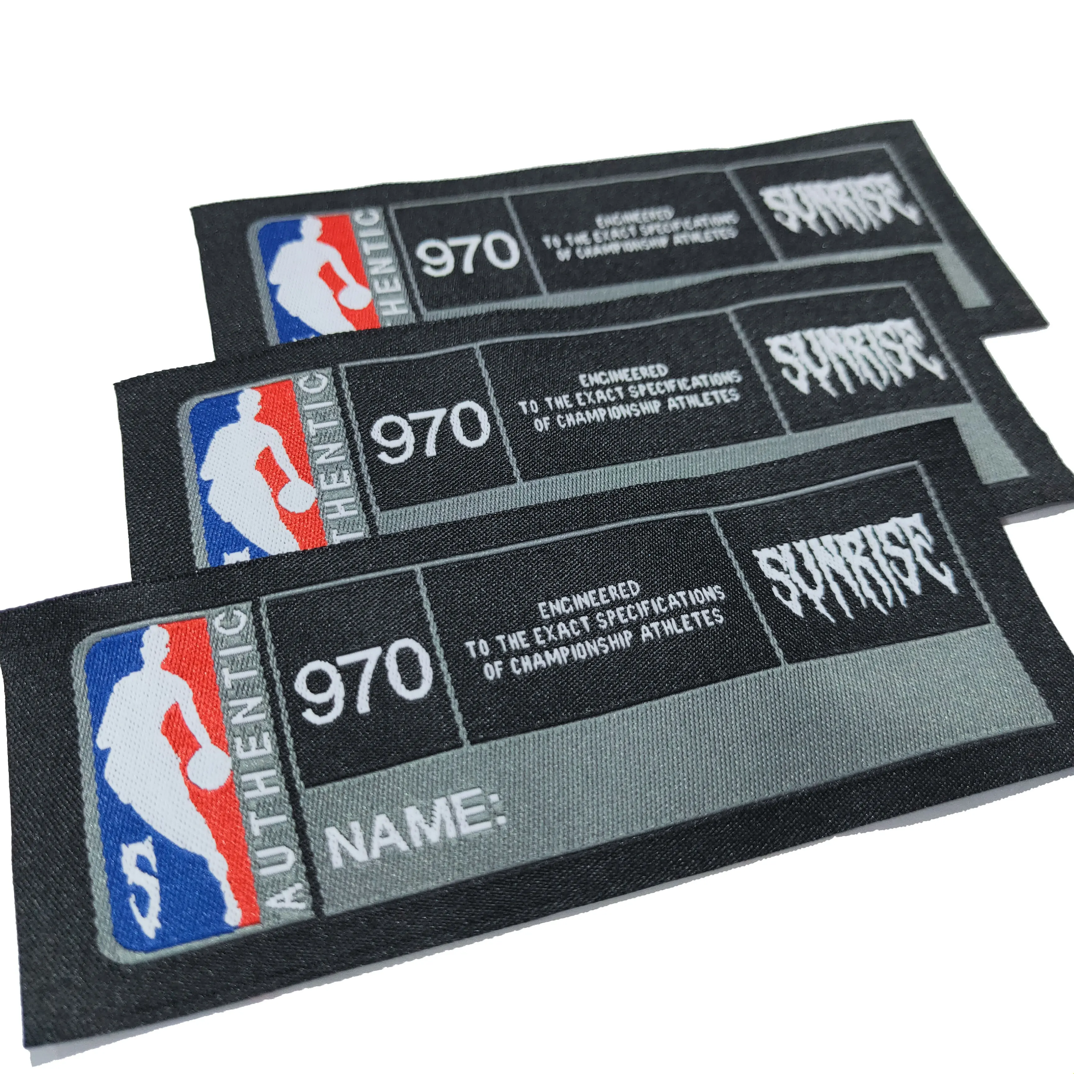 Roupas de basquete para esportes privados, etiquetas tecido lucky para roupas