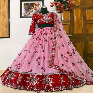 <strong>DESIGNER</strong> GEORGETTE LEHENGA - Product Image 4