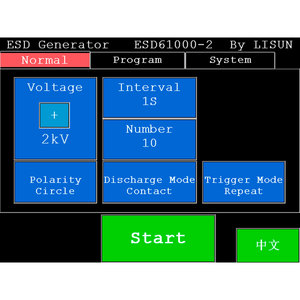Lisun ESD Gun - Electrostatic Discharge Simulator According to IEC/EN61000-<strong>4</strong>-2 Standards Has Esd Tools to <strong>test</strong> - Product Image 3