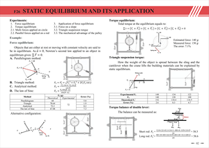 (TAIWAN) equilibrio statico e il suo esperimento applicativo impostato per la fisica della puleggia vettori forza coppie angoli momento - Product Image 2