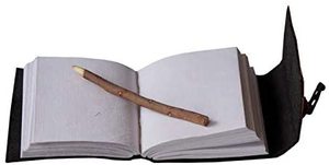 Genuine Leather Antique Cut Work Double Wolf Writing <strong>Notebook</strong> Blank White Pages Handmade Journal Unique Design <strong>Notebook</strong> Or Diary - Product Image 6