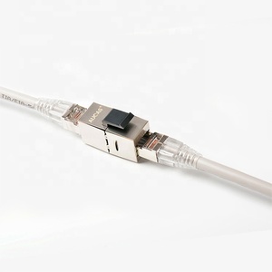 Trung Quốc RJ45 LAN Cáp CAT5E FTP shielded Adapter nữ cổng cáp Adapter Kẽm hợp kim cáp mở rộng Doanh nối - Product Image 4