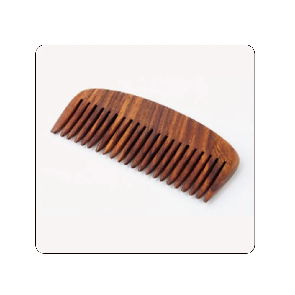 Best Quality Wooden Beard Comb Custom Logo Beard Brush And Comb At Lowest Price
