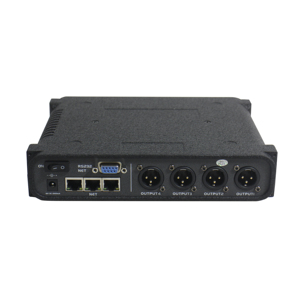 Red Dante 4 en 4 convertidor de interfaz de Audio/transmisor con control de ganancia DC24V fuente de alimentación - Product Image 2