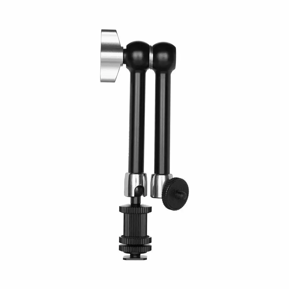 AMBITFUL 11" Multi-functional Magic Arm With 1/4" Screw Hotshoe mount For Camera