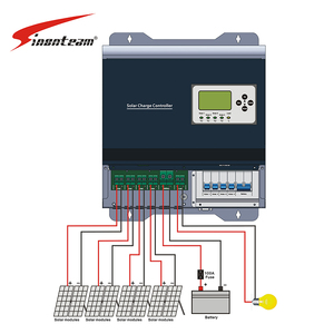 High power off grid solar ladegerät controller 192v 220v 240v 384v controller 75a solar laderegler für solar energie system - Product Image 6