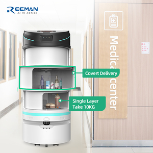 <strong>Brand</strong> New Self Driving Restaurant Serving Delivery Bot Hospital Delivery <strong>Robot</strong> Waitress Nurse Delivery <strong>Robot</strong> - Product Image 4