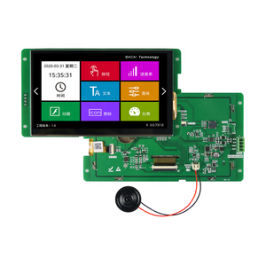 Pantalla lcd de 7 pulgadas de alta resolución para panel lcd tft, módulo lcd DC80480M070 RS485 para purificador de aire - Product Image 3