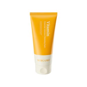 BERGAMO VITAMIN ESSENTIAL INTENSIVE CLEANSING FOAM韓国製美容低刺激性保湿鎮静皮脂コントロール - Product Image 3