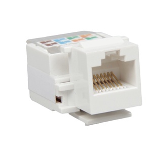 UTP/FTP连接器放大器Rj45 6类模块化插孔6类梯形插孔网络电缆模块 - Product Image 5