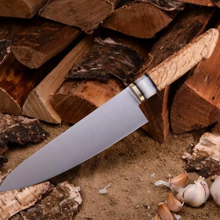 Лучший Выбор шеф-повара ручной работы, поварской нож Gyuto, кухонный нож D2, стальной режущий нож для кухни
