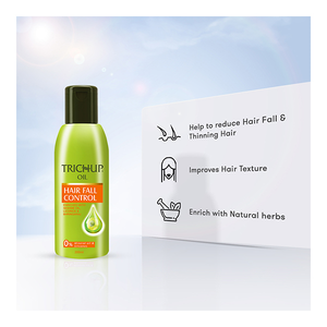AmlaとBhringrajが豊富なTrichupヘアフォールコントロールオイルとシャンプーは、ヘアフォールを減らすのに役立ちます - Product Image 5