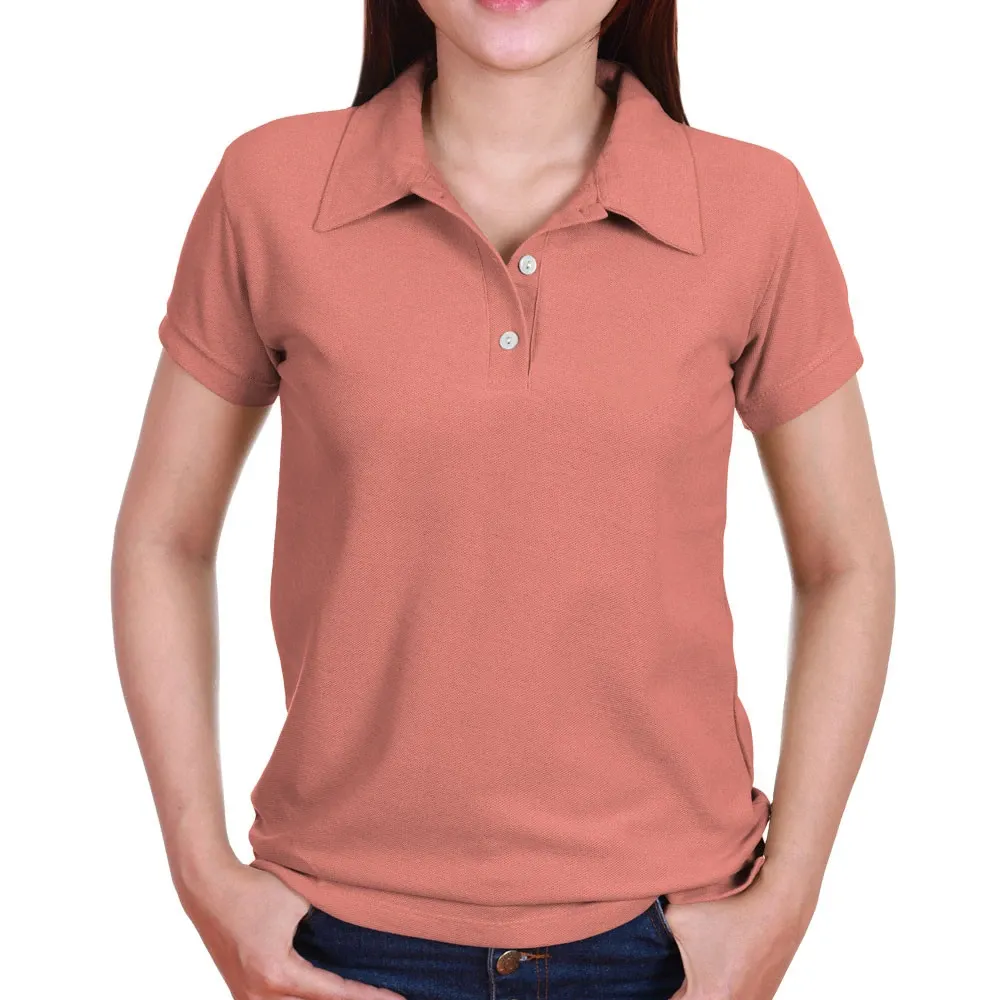 Maglietta Polo da donna di alta qualità in cotone di migliore qualità/polo da donna/maglietta polo da Golf