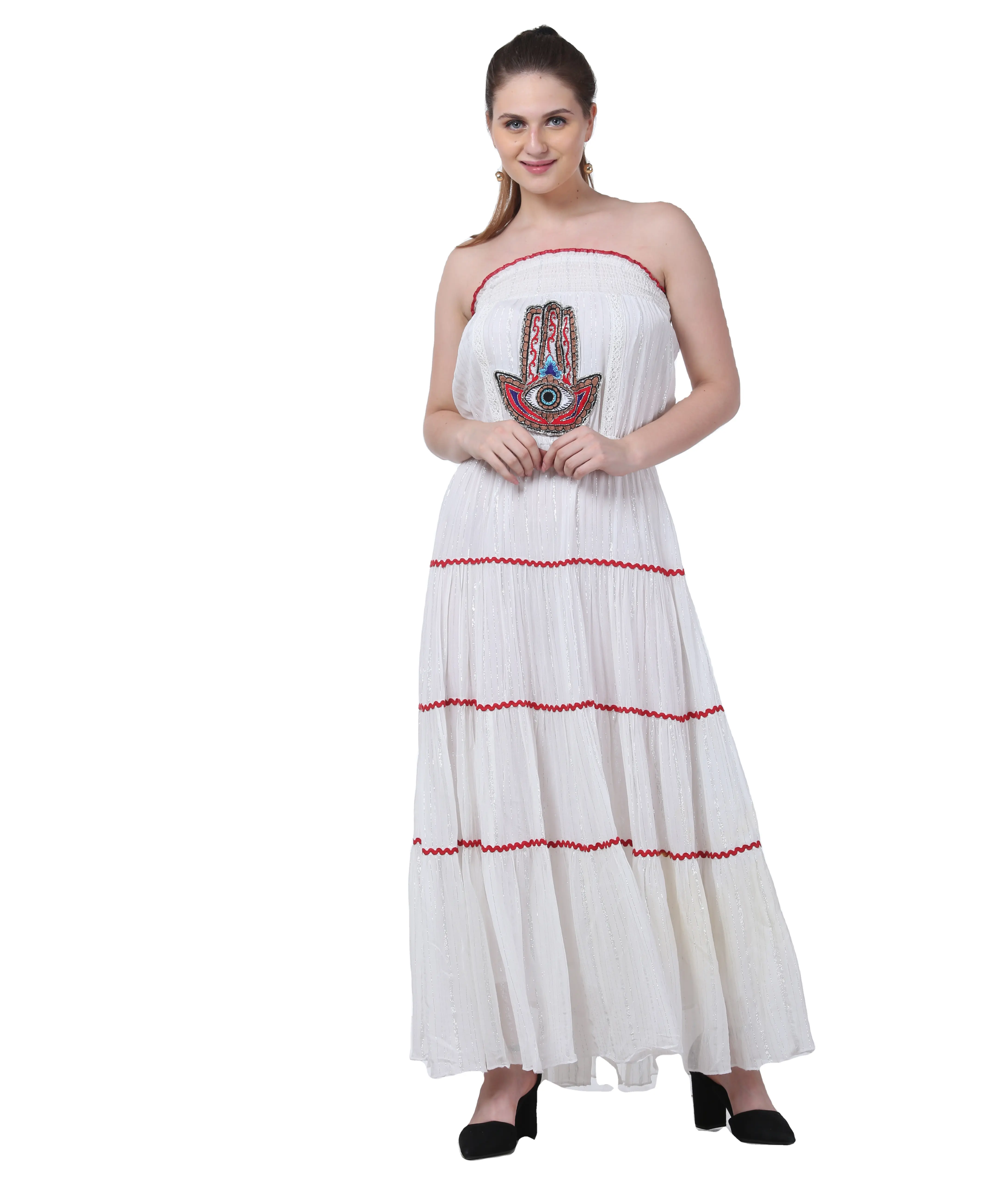 Einzigartiger Modestil trendy Damenpartykleidung Gelegenheit Strandkleidung lässiges florales rüschenförmiges Kleid für Damen