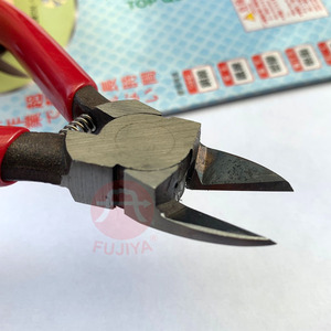 High Quality Customized Cutting Diagonal Pliers l Wire Side <strong>Cutter</strong> Pliers 6&quot; l S55C High Carbon Steel l Round Sized Blade l - Product Image 2