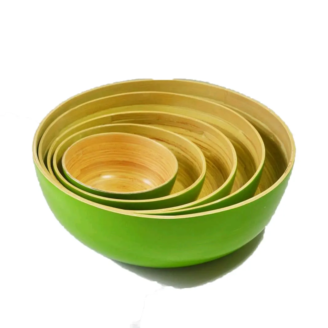 Vietnam Best price Bamboo bowl Wholesale High Quality Worldwide Bamboo bowl for kitchen 2021
