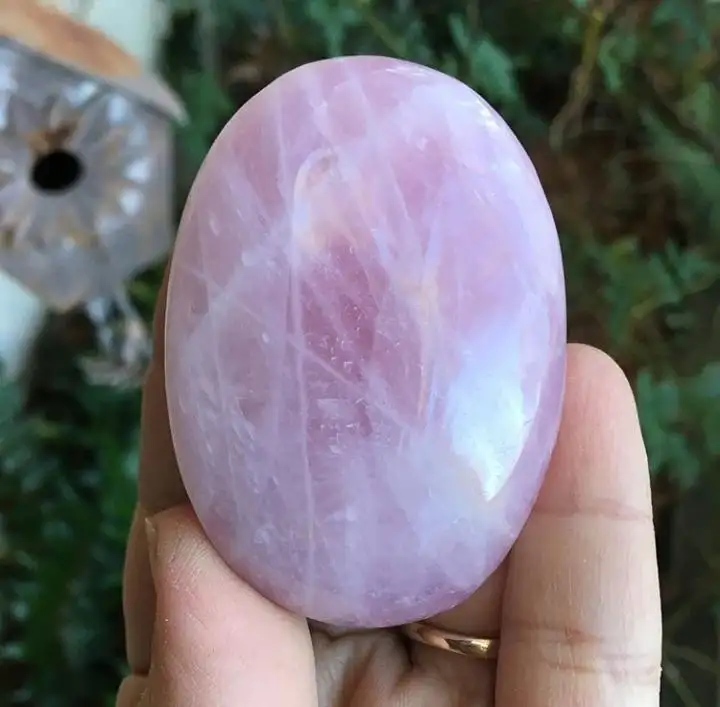 Cuarzo Palma Piedra Comprar en línea de nuevo regalo Europa Estrella Ágata Alta calidad Rosa Piedra preciosa Feng Shui Flor Negocio ..