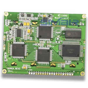 Ventas al contado WG16080A Módulo LCD Pantalla 16080 Pantalla azul LC7981 Controlador Matriz de puntos LCM Gráfico - Product Image 2