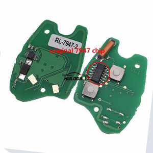 Renault için Clio3, Kangoo, trafİk 2 düğmeli uzak anahtar 433Mhz ve ID46 PCF7947 (2008 sonrası yıl) - Product Image 2