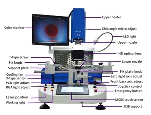 Garantía de Calidad de reboleo de Bga WDS-620 para portátil Macbook placa lógica máquina de reparación de