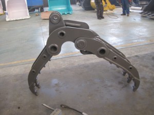 MONDE Excavator Manual Mechanical Clamp Grab Grapple Wood Grab Wood Grapple