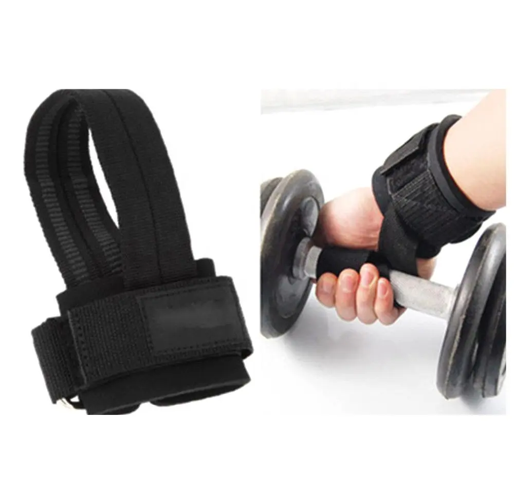 Best quality Gym Training Hand Bar Wrist Support Grip Barbell Straps