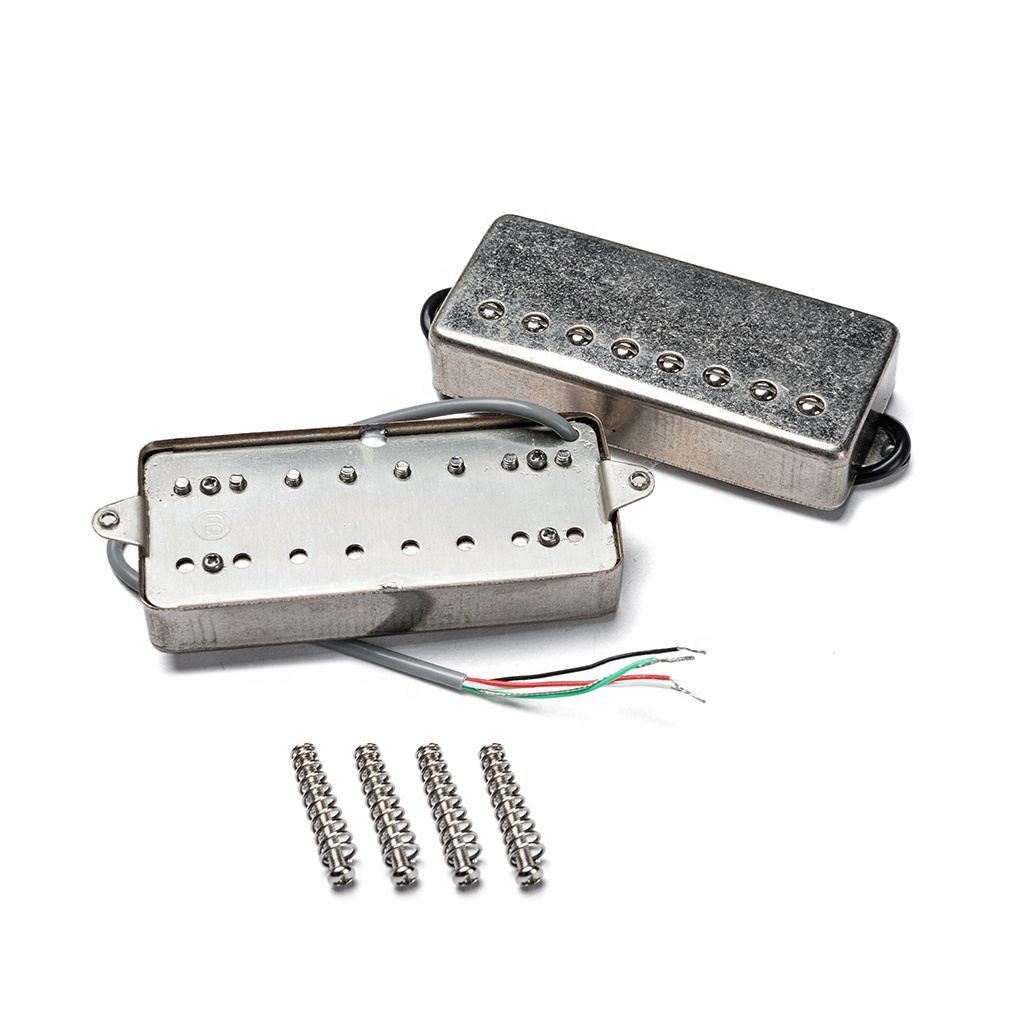 high-quality Alnico V humbucker 8 strings pickups hand wound electric guitar vintage pickups set for 8 strings guitars