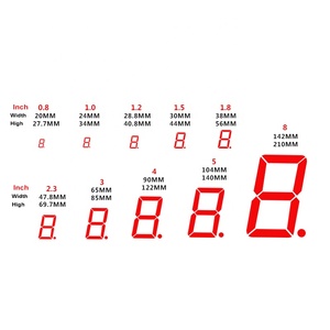 Taidacent High-Precision RS485 Display Screen 7 Segment 4 Digit LED Counter Display Digital LED Counter Electronic Tube Display - Product Image 5