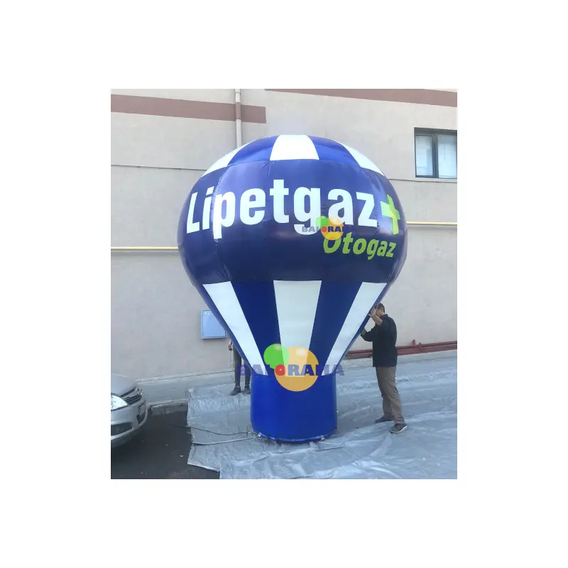 Inflatable Stationary Floor Balloon 4mt, modern digital print advertising product