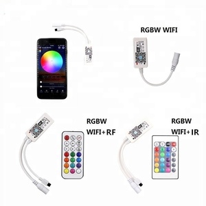 Wifi RGB / RGBW LED контроллер Мини DC12V с RF 21Key / IR 24Key пульт дистанционного управления для светодиодных лент - Product Image 6