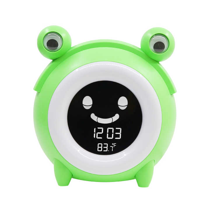 K703 Hot Sell Cute Baby Cartoon Ok to Wake Gro Alarm Children Sleep Trainer Learning Clock for Kids