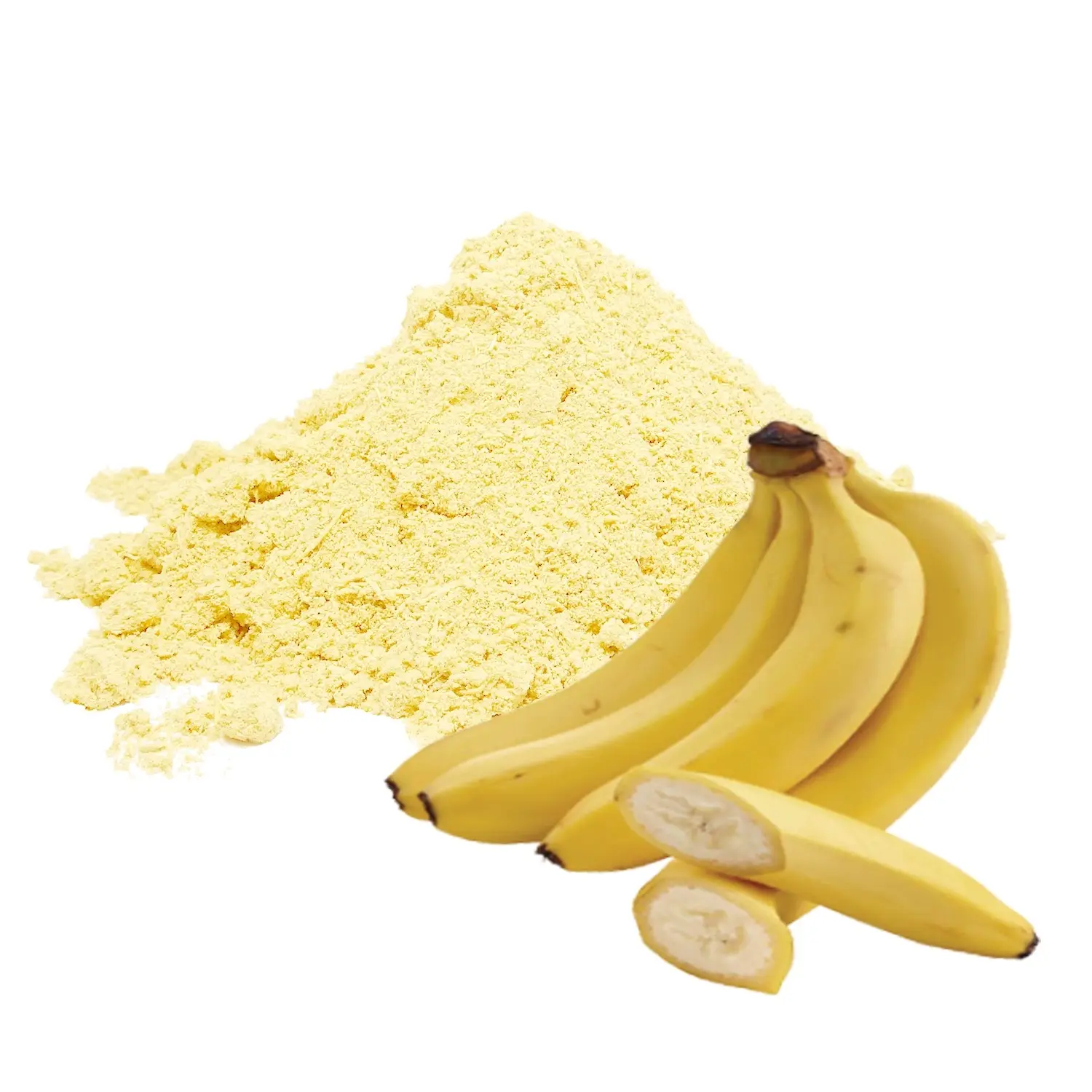 Musa-polvo de plátano que puede mejorar los niveles de azúcar en la sangre, también mejora la sensibilidad a la glucosa cuando no está listo