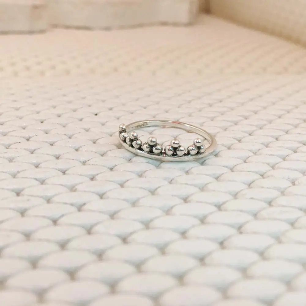 Anillo liso de pulido alto hecho a mano Unisex, anillo Simple de Plata de Ley 925 pura de la mejor calidad