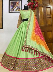 Hint tasarımcı Lahenga Choli düğün kıyafeti tasarımcı Salwar Kameez takım elbise bayanlar kadınlar kızlar giymek hint lehenga