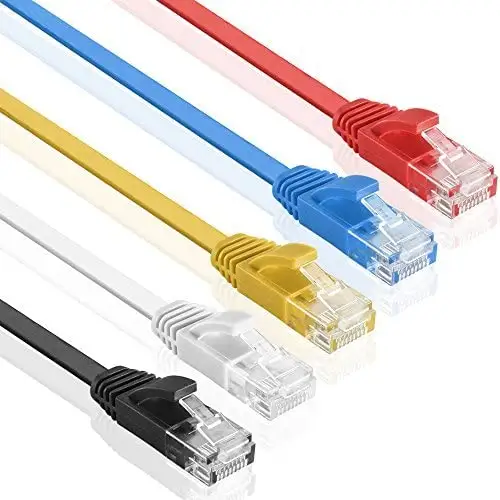 Os tipos de cabo de rede de redes exterior, os tipos de conectores e topologies de cabling são definidos antes antes.