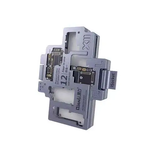 Qianli Isocket 4 In 1 Motherboard Layered Test Frame For Iphone 12 12Pro Max 12Mini Mainboard Test Fixture Phone Repair Tools