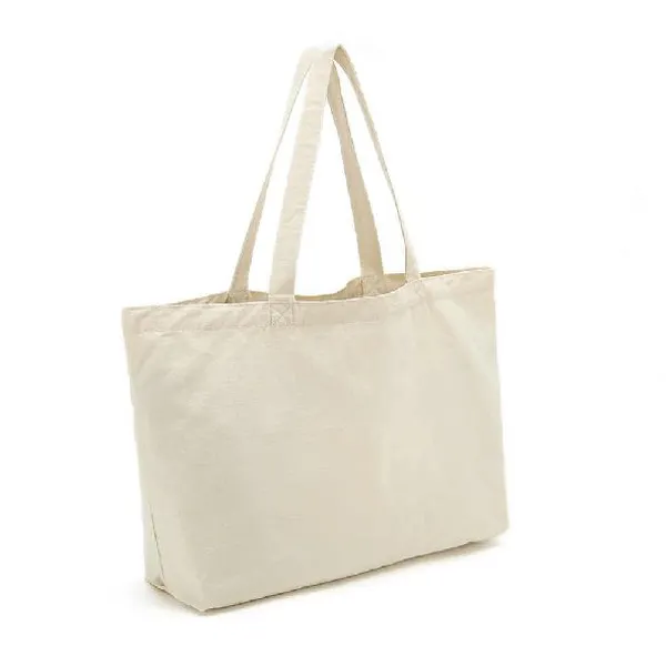Il colore bianco personalizza la borsa promozionale del sacchetto della spesa della iuta